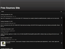 Tablet Screenshot of free-sources.blogspot.com