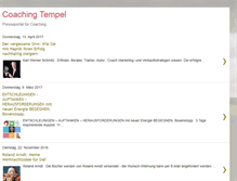 Tablet Screenshot of coachingtempel.blogspot.com