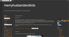 Desktop Screenshot of memyhusbandandkids.blogspot.com