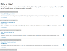 Tablet Screenshot of bikepittsburgh.blogspot.com