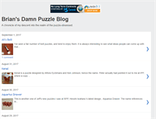 Tablet Screenshot of mechanical-puzzles.blogspot.com