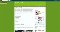 Desktop Screenshot of forkinfood.blogspot.com