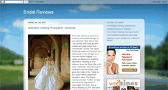 Desktop Screenshot of bridalreviews.blogspot.com