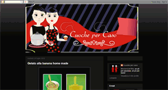 Desktop Screenshot of cuochepercaso.blogspot.com