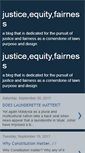 Mobile Screenshot of justiceequityfairness.blogspot.com