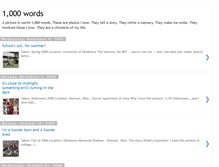 Tablet Screenshot of myonethousandwords.blogspot.com