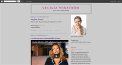 Desktop Screenshot of ceciliawikstrom.blogspot.com