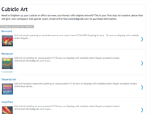 Tablet Screenshot of cubicleart.blogspot.com