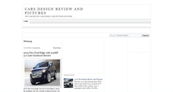 Desktop Screenshot of carsdesignreview.blogspot.com
