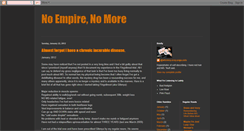 Desktop Screenshot of noempirenomore.blogspot.com