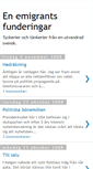 Mobile Screenshot of emigrantfunderingar.blogspot.com
