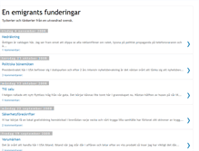 Tablet Screenshot of emigrantfunderingar.blogspot.com