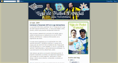 Desktop Screenshot of ligadefutbolmetropolitana.blogspot.com