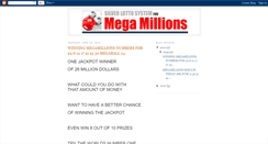 Desktop Screenshot of megamillionssystem.blogspot.com