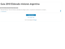 Tablet Screenshot of eldoradoguia.blogspot.com