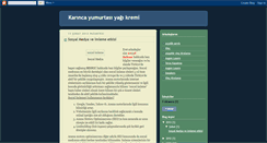 Desktop Screenshot of karincayumurtasiyagii.blogspot.com