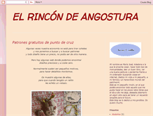 Tablet Screenshot of elrincondeangostura.blogspot.com