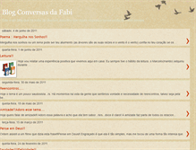 Tablet Screenshot of conversasdafabi.blogspot.com