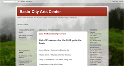 Desktop Screenshot of basincityartscenter.blogspot.com