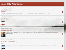 Tablet Screenshot of basincityartscenter.blogspot.com