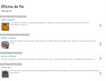 Tablet Screenshot of oficinadofio.blogspot.com