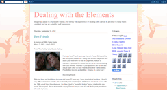 Desktop Screenshot of dealingwiththeelements.blogspot.com