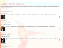 Tablet Screenshot of dealingwiththeelements.blogspot.com