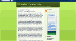 Desktop Screenshot of global-warming-help.blogspot.com