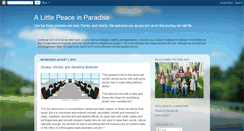 Desktop Screenshot of peace-in-paradise.blogspot.com