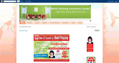 Desktop Screenshot of bukitpanjangexecutivecondo.blogspot.com