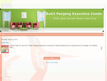Tablet Screenshot of bukitpanjangexecutivecondo.blogspot.com