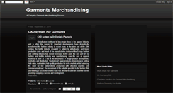 Desktop Screenshot of garments-merchandising.blogspot.com