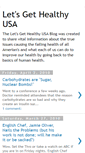 Mobile Screenshot of letsgethealthyusa.blogspot.com