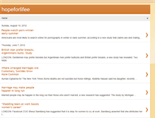 Tablet Screenshot of hopeforlifee.blogspot.com