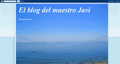 Desktop Screenshot of javimaestro.blogspot.com