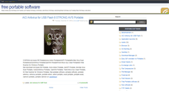 Desktop Screenshot of free-portablesoftware.blogspot.com