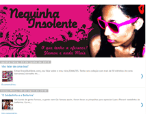 Tablet Screenshot of neguinhainsolente.blogspot.com