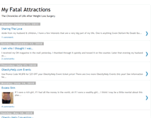 Tablet Screenshot of myfatalattractions.blogspot.com