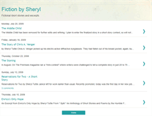 Tablet Screenshot of fictionbysheryl.blogspot.com