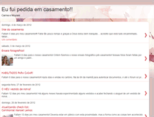 Tablet Screenshot of fuipedidaemcasamento.blogspot.com