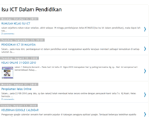 Tablet Screenshot of pendidikan-ict.blogspot.com