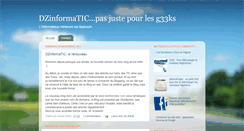 Desktop Screenshot of dzinformatik.blogspot.com