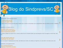 Tablet Screenshot of blogdosindprevssc.blogspot.com