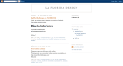Desktop Screenshot of lafloridadesignweb.blogspot.com