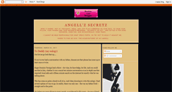 Desktop Screenshot of angellz-secretz.blogspot.com