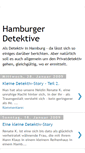 Mobile Screenshot of detektiv-in-hamburg.blogspot.com