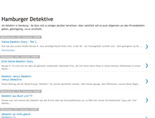 Tablet Screenshot of detektiv-in-hamburg.blogspot.com