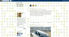 Desktop Screenshot of letstalk-samuel.blogspot.com