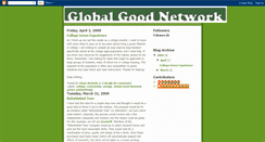 Desktop Screenshot of globalgoodnet.blogspot.com