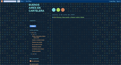 Desktop Screenshot of bsasencartelera.blogspot.com